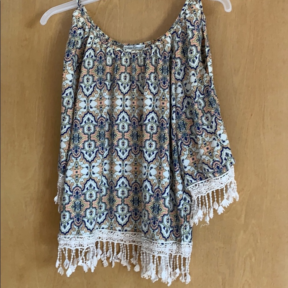 Buckle short sleeve top